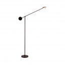 09440-F,19(3000K) Торшер Некси черный