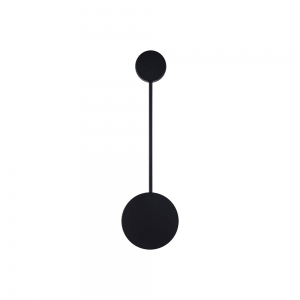 2208-1B,19 Настенный светильник Фирс черный Led 5W