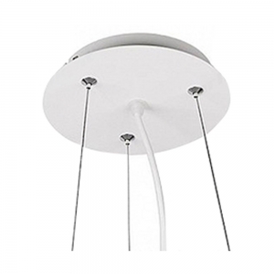 054B,01 Подвес для светильников серии Медина белый