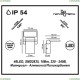 357521 Уличный настенный светодиодный светильник Novotech (Новотех), Roca