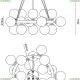 A3988SP-20AB Подвесная люстра Arte Lamp, Bolla-Piccolo