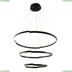 A2180SP-60BK Светодиодная подвесная люстра с тремя кольцами Arte Lamp, Alfie