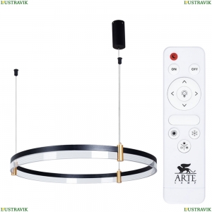 A2184SP-1BK Подвесная светодиодная люстра с пультом ДУ Arte Lamp, Mercury