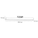 A4576PL-1BK Трековый светильник 18W 4000К для магнитного шинопровода Arte lamp, Lineetta