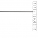 A6230PL-1BK Трековый светильник 6W 4000К для магнитного шинопровода Arte lamp, Presto