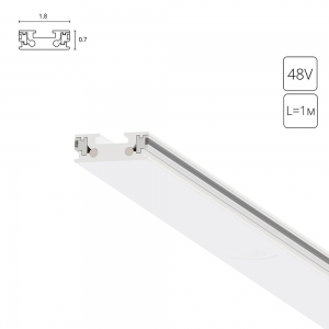 A613133 1м. Магнитный ультратонкий шинопровод Arte lamp, Rapid-Accessories