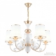 301097/5 Wh/Gd Люстра подвесная с плафонами Arte Milano