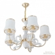 301097/5 Wh/Gd Люстра подвесная с плафонами Arte Milano