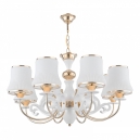 301097/8 Wh/Gd Люстра подвесная с плафонами Arte Milano