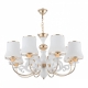 301097/8 Wh/Gd Люстра подвесная с плафонами Arte Milano