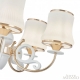 301097/8 Wh/Gd Люстра подвесная с плафонами Arte Milano