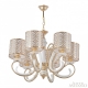 301237/6 Wh/Gd Люстра подвесная с плафонами Arte Milano