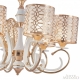 301237/6 Wh/Gd Люстра подвесная с плафонами Arte Milano