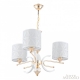 302097/3 Wh/Gd Люстра подвесная с плафонами Arte Milano