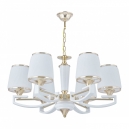 302457/6 Wh/Gd Люстра подвесная с плафонами Arte Milano