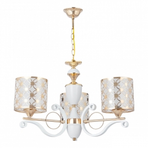 303097/3 Wh/Gd Люстра подвесная с плафонами Arte Milano