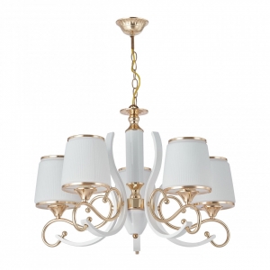 303857/5 Wh/Gd Люстра подвесная с плафонами Arte Milano