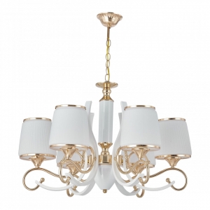 303857/6 Wh/Gd Люстра подвесная с плафонами Arte Milano