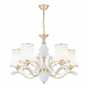 303987/5 Wh/Gd Люстра подвесная с плафонами Arte Milano