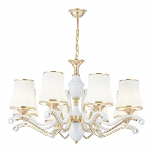 303987/8 Wh/Gd Люстра подвесная с плафонами Arte Milano