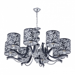 304957/8 Bk/Ni Люстра подвесная с плафонами Arte Milano