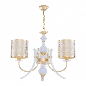 306067/3 Wh/Gd Люстра подвесная с плафонами Arte Milano