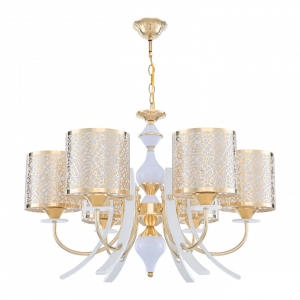 306067/6 Wh/Gd Люстра подвесная с плафонами Arte Milano