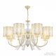 306067/8 Wh/Gd Люстра подвесная с плафонами Arte Milano