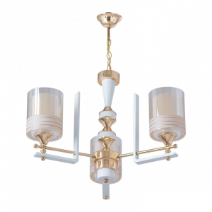 306087/3 Wh/Gd Люстра подвесная с плафонами Arte Milano