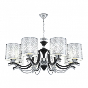 306787/8 Bk/Ni Люстра подвесная с плафонами Arte Milano