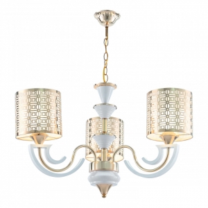 308857/3 Wh/Gd Люстра подвесная с плафонами Arte Milano