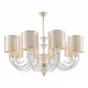 308857/8 Wh/Gd Люстра подвесная с плафонами Arte Milano