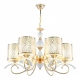 309787/6 Wh/Gd Люстра подвесная с плафонами Arte Milano