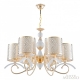 309787/6 Wh/Gd Люстра подвесная с плафонами Arte Milano