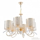 309787/6 Wh/Gd Люстра подвесная с плафонами Arte Milano