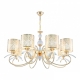 309787/8 Wh/Gd Люстра подвесная с плафонами Arte Milano