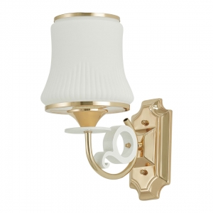 301097/1W Wh/Gd Бра с плафоном Arte Milano