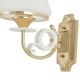 301097/1W Wh/Gd Бра с плафоном Arte Milano