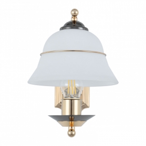 301240/1W Bk/Gd Бра с плафоном Arte Milano