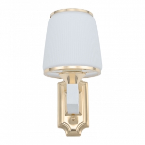 302457/1W Wh/Gd Бра с плафоном Arte Milano