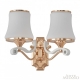 303987/2W Wh/Gd Бра с плафонами Arte Milano