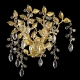 EDEN AP2 GOLD Бра Crystal Lux, Eden