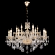 MONICA SP10+5 GOLD Люстра подвесная Crystal Lux, Monica