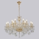 MONICA SP10+5 GOLD Люстра подвесная Crystal Lux, Monica