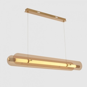 AMARILLO SP70W LED BRASS Светильник подвесной Crystal Lux, Amarillo