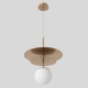 UVA SP1.2 BRASS Светильник подвесной Crystal Lux, Uva