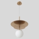 UVA SP1.2 BRASS Светильник подвесной Crystal Lux, Uva