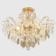 ESMIRALDA PL6 GOLD Люстра потолочная Crystal Lux, Esmiralda