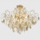 ESMIRALDA PL9 GOLD Люстра потолочная Crystal Lux, Esmiralda
