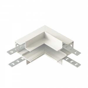 CLT 0.223 13 WH Внутренний соединитель угловой для встраиваемого магнитного шинопровода для ГКЛ12,5 мм Crystal Lux, Space